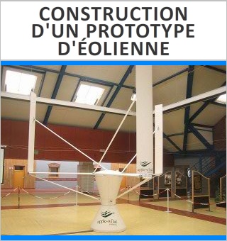 Construction d'un prototype d'éolienne